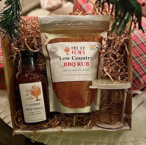 Gift Set - Low Country BBQ Rub, Carolina Vinegar Sauce, and Shaker