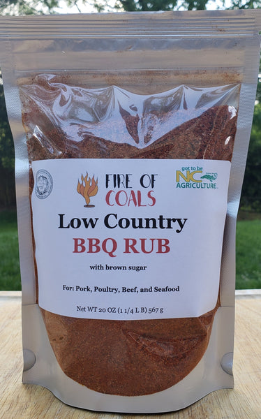 Low Country BBQ Rub with Brown Sugar - Single 20 Oz. Pack